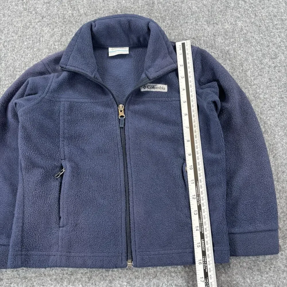 Columbia Boys Steens Mountain II Fleece Jacket WB6760 Navy Blue XXS 4/5
